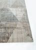unstring by kavi grey and black wool and bamboo silk hand knotted Rug - Corner unstring by kavi grey and black wool and bamboo silk hand knotted Rug - Corner