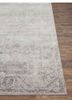 far east grey and black wool and bamboo silk hand knotted Rug - Corner far east grey and black wool and bamboo silk hand knotted Rug - Corner