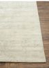 far east grey and black wool and bamboo silk hand knotted Rug - Corner far east grey and black wool and bamboo silk hand knotted Rug - Corner
