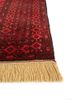 kiaan red and orange wool hand knotted Rug - Corner kiaan red and orange wool hand knotted Rug - Corner
