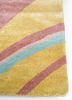 hacienda gold wool and viscose hand tufted Rug - Corner hacienda gold wool and viscose hand tufted Rug - Corner