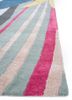 hacienda multi wool and viscose hand tufted Rug - Corner