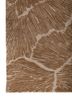 aprezo ivory wool and viscose hand tufted Rug - Corner