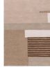 come around ivory wool hand tufted Rug - Corner come around ivory wool hand tufted Rug - Corner