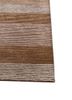 pathways beige and brown wool and viscose hand tufted Rug - Corner