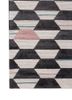 contour ivory wool and viscose hand tufted Rug - Corner contour ivory wool and viscose hand tufted Rug - Corner