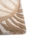 hacienda ivory wool and viscose hand tufted Rug - Corner