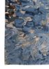 genesis blue wool and viscose hand tufted Rug - Corner genesis blue wool and viscose hand tufted Rug - Corner