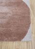 confetti ivory wool and viscose hand tufted Rug - Corner confetti ivory wool and viscose hand tufted Rug - Corner