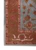 kasbah red and orange wool and viscose hand tufted Rug - Corner kasbah red and orange wool and viscose hand tufted Rug - Corner