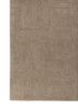 linear green wool and viscose hand tufted Rug - Corner linear green wool and viscose hand tufted Rug - Corner