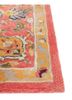 kasbah red and orange wool and viscose hand tufted Rug - Corner kasbah red and orange wool and viscose hand tufted Rug - Corner