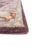 kasbah pink and purple wool and viscose hand tufted Rug - Corner kasbah pink and purple wool and viscose hand tufted Rug - Corner