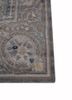 kora grey and black wool and viscose hand tufted Rug - Corner