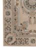 kora ivory wool and viscose hand tufted Rug - Corner