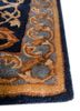 kora blue wool and viscose hand tufted Rug - Corner kora blue wool and viscose hand tufted Rug - Corner