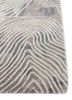 modo grey and black wool hand tufted Rug - Corner modo grey and black wool hand tufted Rug - Corner