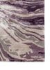 genesis grey and black viscose hand tufted Rug - Corner