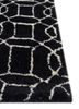 contour grey and black wool hand tufted Rug - Corner contour grey and black wool hand tufted Rug - Corner