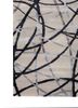 contour grey and black wool and viscose hand tufted Rug - Corner