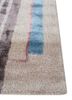 linear blue wool and viscose hand tufted Rug - Corner linear blue wool and viscose hand tufted Rug - Corner