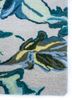 hacienda blue wool and viscose hand tufted Rug - Corner hacienda blue wool and viscose hand tufted Rug - Corner