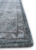 mythos grey and black wool and viscose hand tufted Rug - Corner mythos grey and black wool and viscose hand tufted Rug - Corner