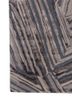 genesis blue wool and viscose hand tufted Rug - Corner