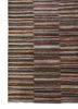 linear pink and purple wool and viscose hand tufted Rug - Corner linear pink and purple wool and viscose hand tufted Rug - Corner