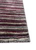 linear pink and purple wool and viscose hand tufted Rug - Corner linear pink and purple wool and viscose hand tufted Rug - Corner