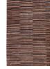 linear red and orange wool and viscose hand tufted Rug - Corner linear red and orange wool and viscose hand tufted Rug - Corner