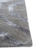 contour grey and black wool and viscose hand tufted Rug - Corner