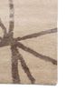 contour beige and brown wool and viscose hand tufted Rug - Corner contour beige and brown wool and viscose hand tufted Rug - Corner