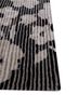 hacienda grey and black wool and viscose hand tufted Rug - Corner