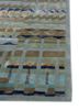 confetti blue wool and viscose hand tufted Rug - Corner confetti blue wool and viscose hand tufted Rug - Corner
