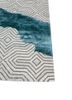 pathways ivory wool and viscose hand tufted Rug - Corner