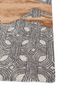 pathways red and orange wool and viscose hand tufted Rug - Corner
