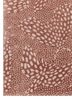 aurelia red and orange wool and viscose hand tufted Rug - Corner