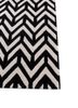 adrift grey and black wool hand tufted Rug - Corner