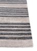 pathways ivory wool and viscose hand tufted Rug - Corner
