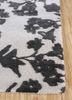 hacienda grey and black wool and viscose hand tufted Rug - Corner hacienda grey and black wool and viscose hand tufted Rug - Corner