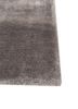 cera grey and black viscose hand tufted Rug - Corner