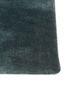 cera blue viscose hand tufted Rug - Corner