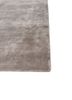 cera grey and black viscose hand tufted Rug - Corner