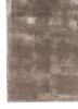 cera grey and black viscose hand tufted Rug - Corner