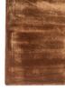cera red and orange viscose hand tufted Rug - Corner