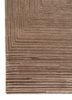 infini beige and brown wool and viscose hand tufted Rug - Corner infini beige and brown wool and viscose hand tufted Rug - Corner