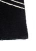 adrift grey and black wool and viscose hand tufted Rug - Corner