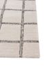 linear ivory wool hand tufted Rug - Corner linear ivory wool hand tufted Rug - Corner