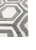 contour grey and black wool hand tufted Rug - Corner contour grey and black wool hand tufted Rug - Corner